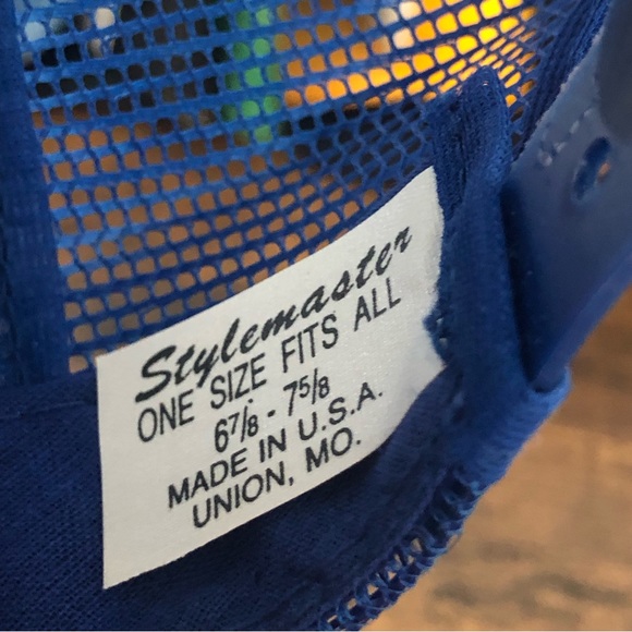 Vintage 80s streetwear INTERMATIC mesh trucker hat | USA - Picture 6 of 7